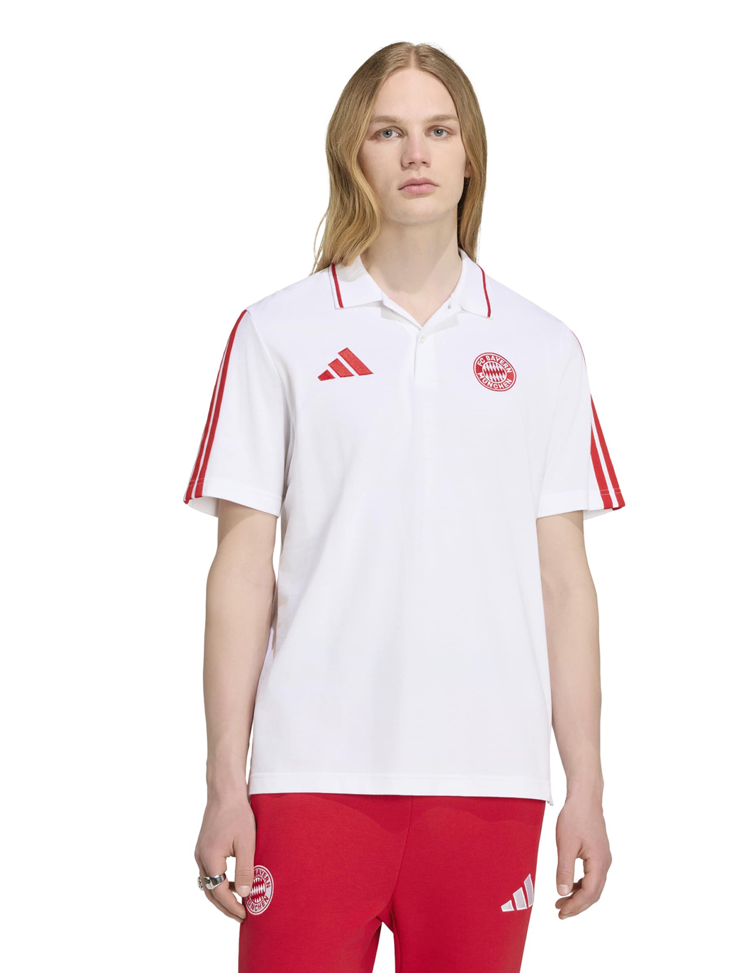 ADIDAS PERFORMANCE Trikot 'FCB DNA' – bílá: přední strana