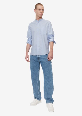 Marc O'Polo DENIM Regular Fit Hemd (GOTS) in Blau