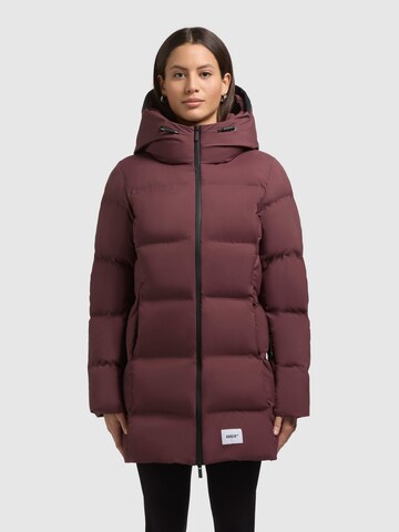 khujo Between-season jacket 'TANARE4' in Red: front