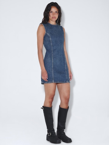 Dr. Denim Jurk 'Calista' in Blauw