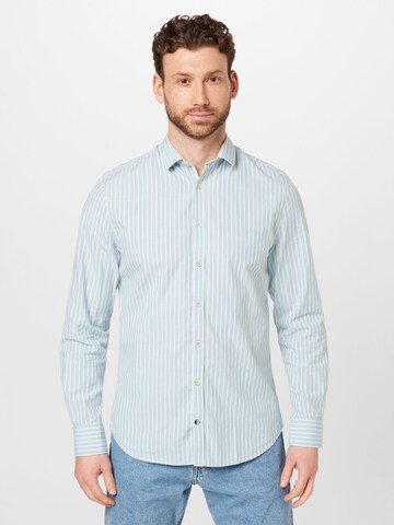 COLOURS & SONS Regular fit Skjorta i blå: framsida