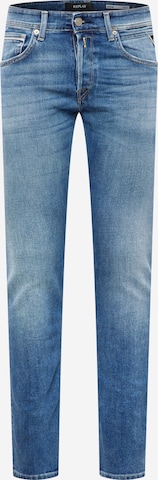 REPLAY Skinny Jeans 'GROVER' in Blau: predná strana