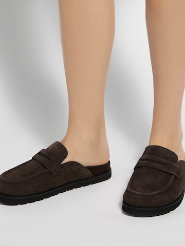 Dune LONDON Mules 'Goldens' in Brown