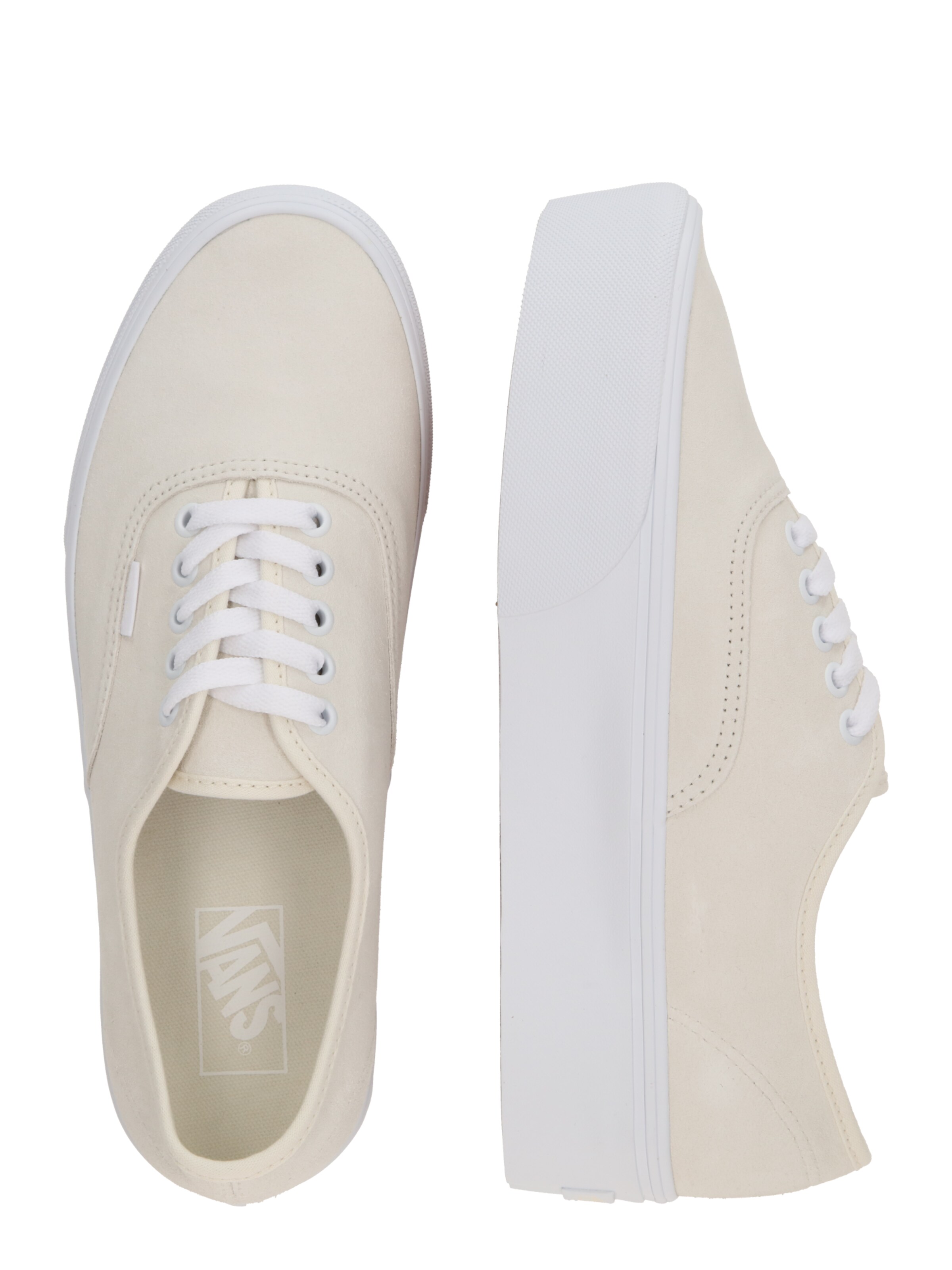 balts VANS Zemie brīvā laika apavi 'Authentic'