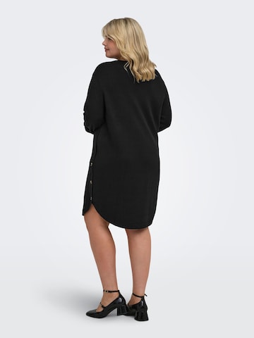 ONLY Carmakoma - Vestido de punto 'CARMargaretha' en negro