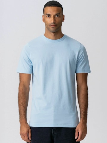 Chemise ' Organic Basic ' TEESHOPPEN en bleu : devant