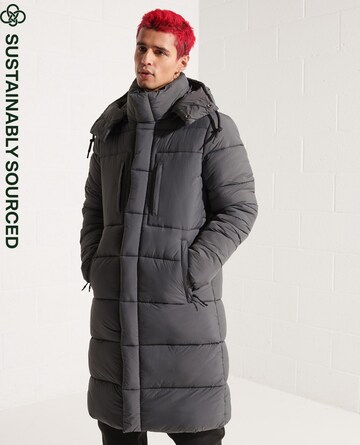 Superdry Winter Coat 'Touchline' in Blue