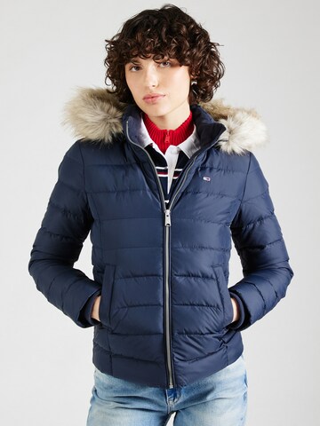 Tommy Jeans Between-season jacket in Blue: front