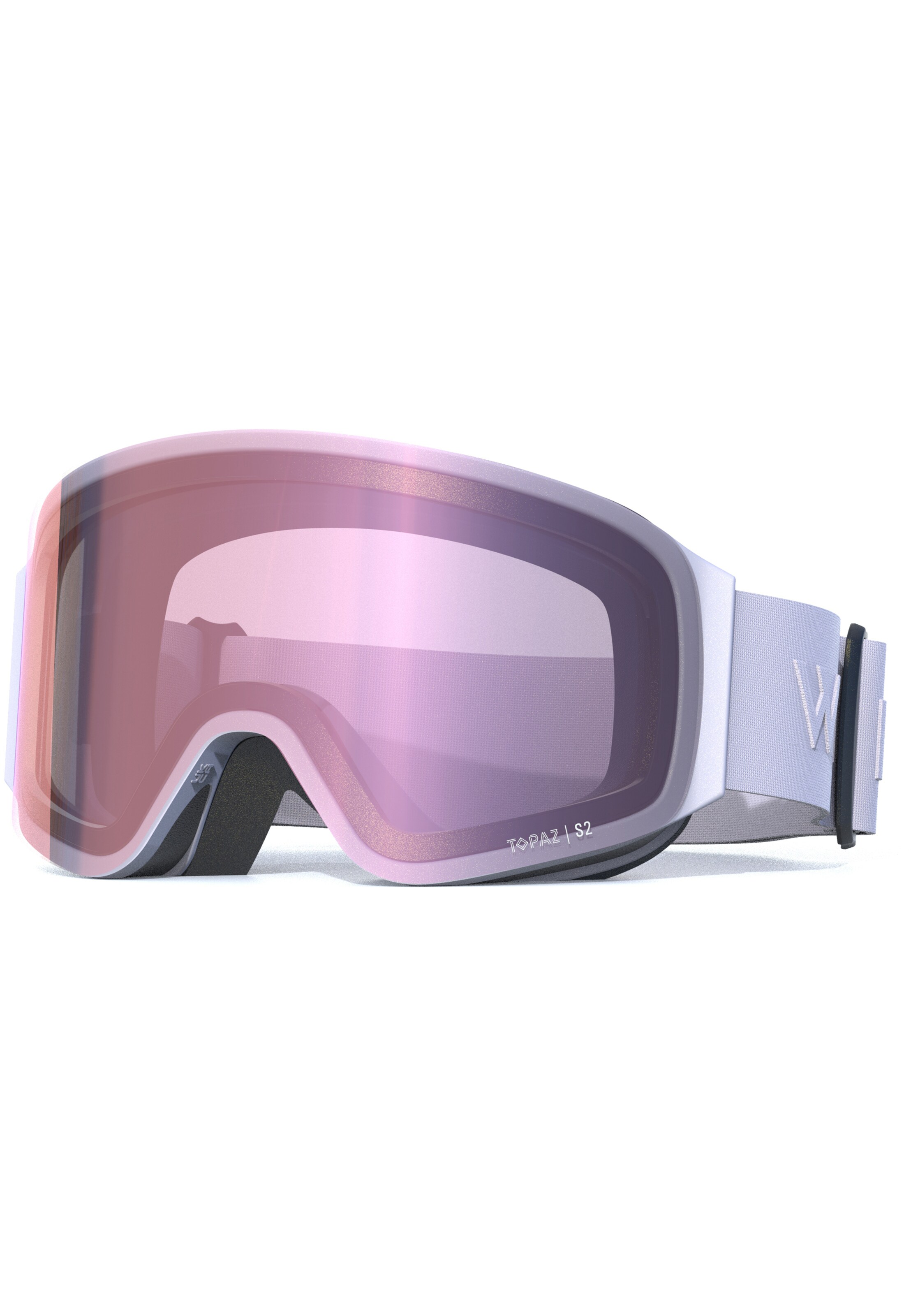 Whistler Skibrille 'Kiona Topaz II' in Lila: Vorderseite