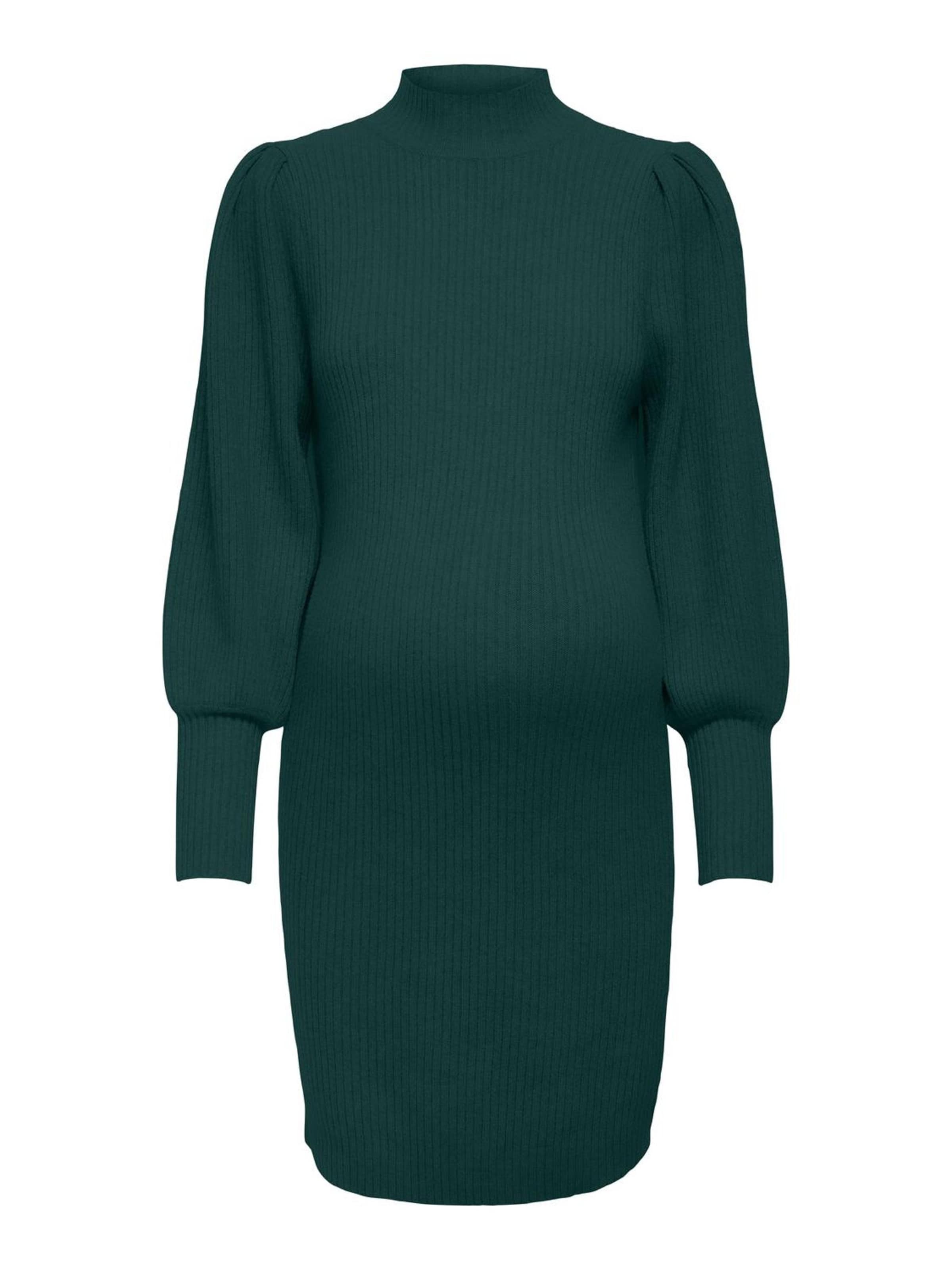 Only Maternity Vestido de punto 'KATIA' en verde, Vista del producto