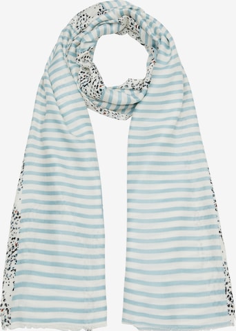 s.Oliver Scarf in Blue: front