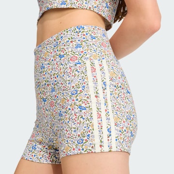 ADIDAS ORIGINALS Skinny Leggings 'Adidas Originals x Liberty London' in Wit