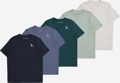 Abercrombie & Fitch Paita värissä laivastonsininen / safiiri / vaaleanharmaa / minttu, Tuotenäkymä