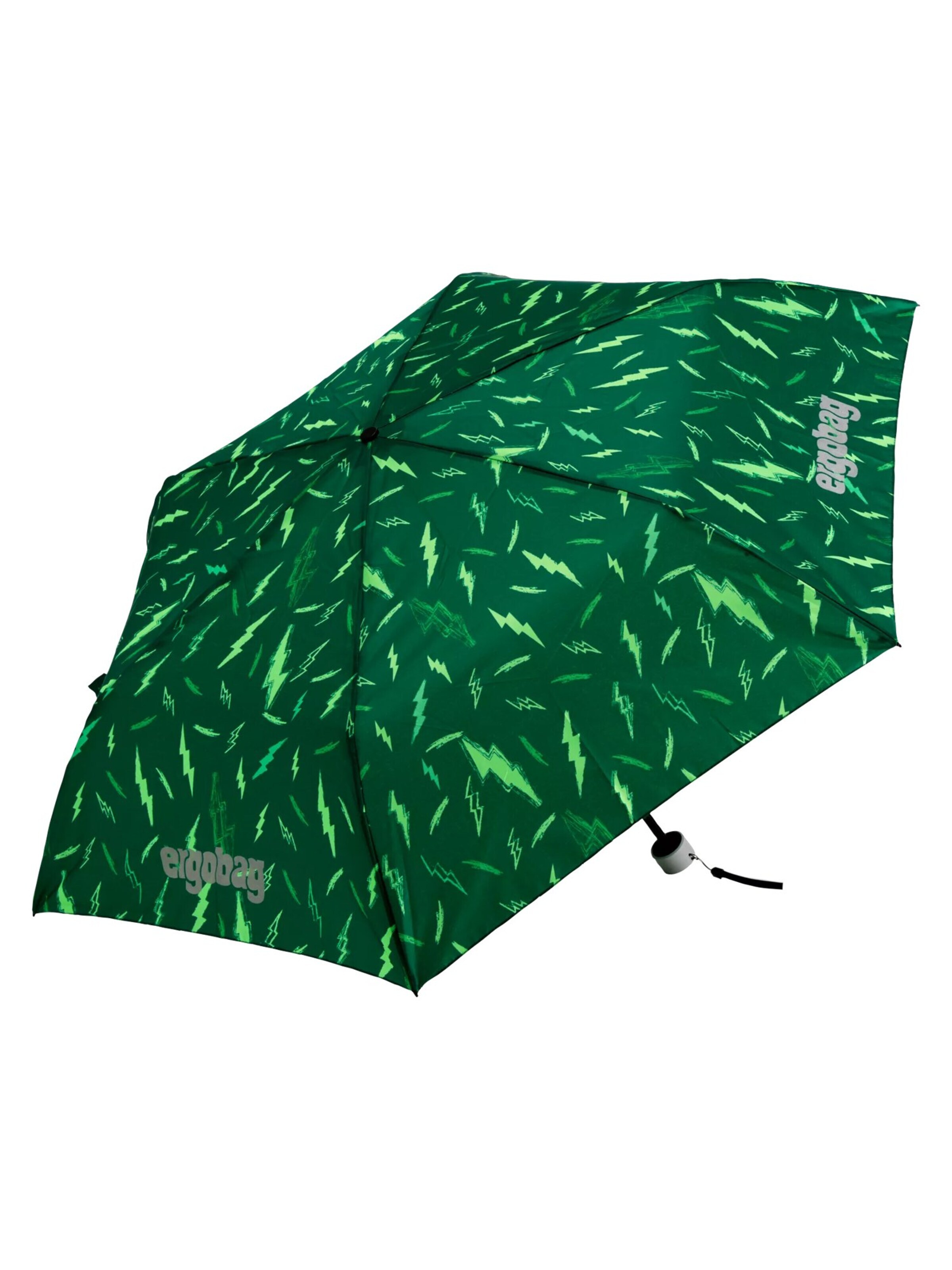 ergobag Regenschirm 'Regenschirm Regenschirm'‌‌‌‌‌‌ in Grün: Vorderseite