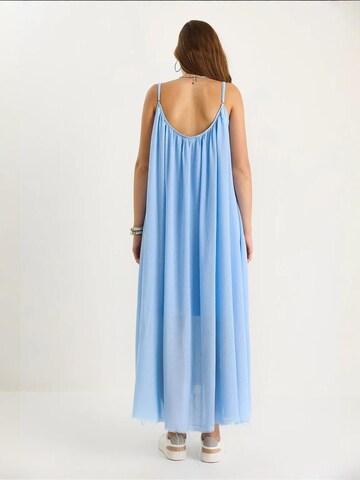 Bianco Lucci Kleid in Blau