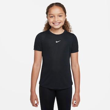 NIKE Funktionsskjorte i sort: forside