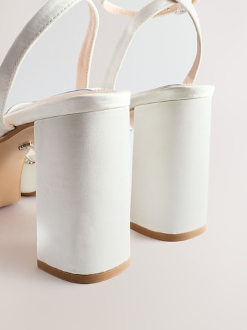 Sandales à lanières 'Forever Comfort' Next en blanc