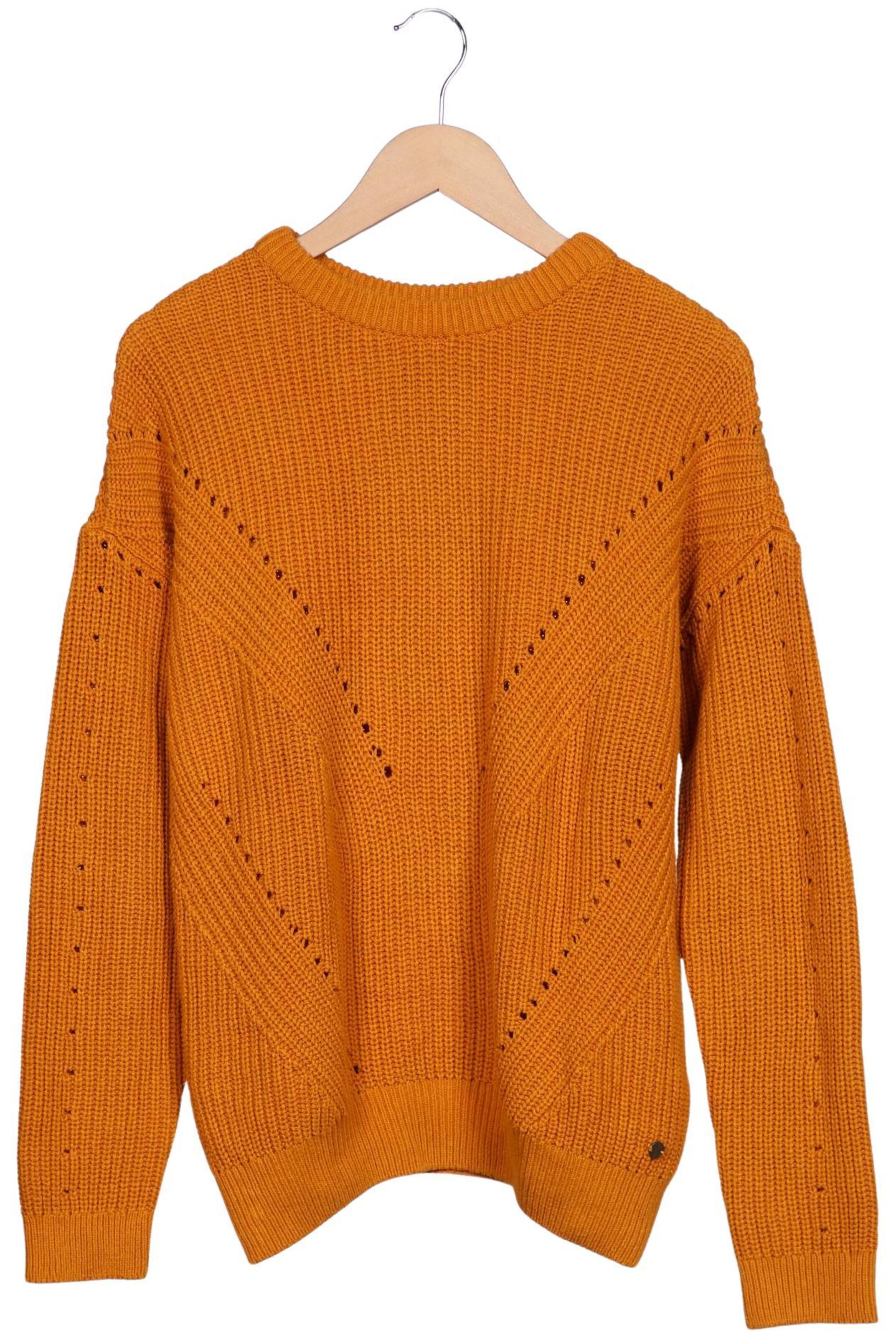 MUSTANG Sweater & Cardigan in S in Orange: front