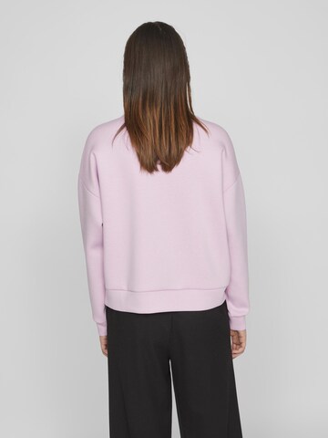 VILA Sweatshirt in Purple