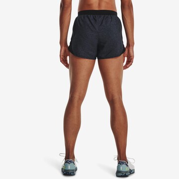 UNDER ARMOUR Regular Sportshorts 'Fly By 2.0' in Schwarz