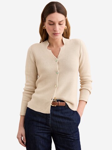 Il Lanificio Strickjacke‌‌‌‌‌‌‌‌ in Weiß: Vorderseite