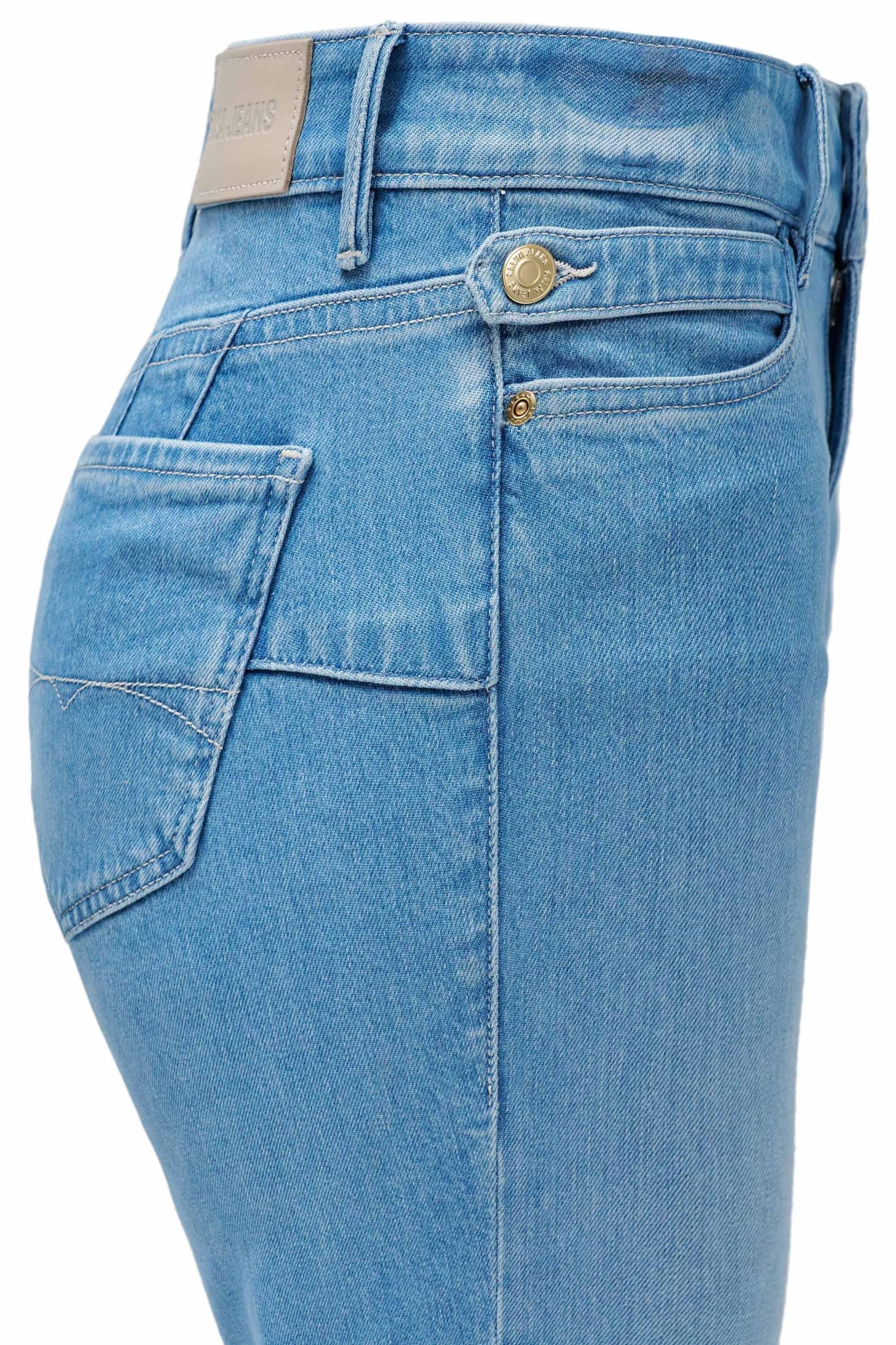 Skinny Jean Salsa Jeans en bleu
