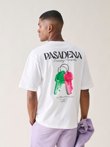 Only & Sons Shirt 'ONSFRED ESCAPE' in Wit: voorkant