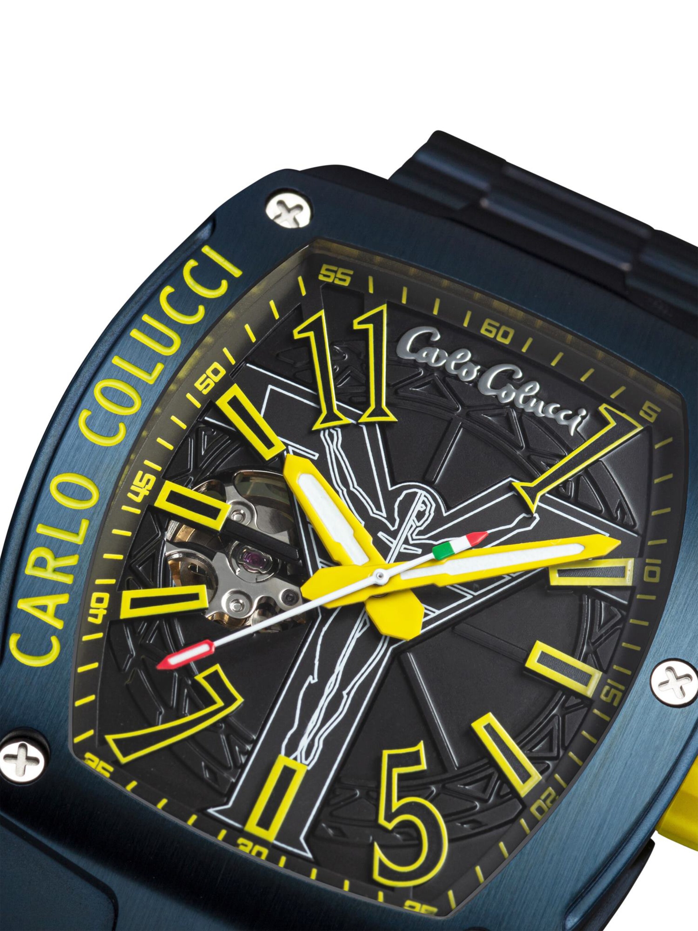 Carlo Colucci Analog Watch ' Donat ' in Blue