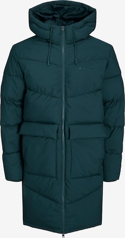 Manteau mi-saison 'Vesterbro' JACK & JONES en vert : devant