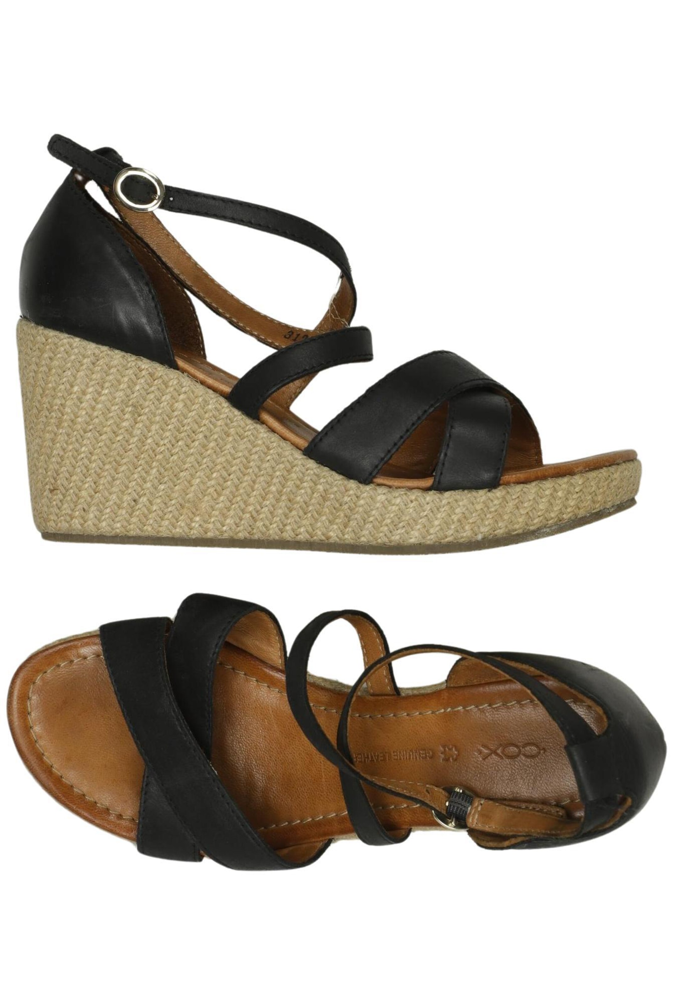 COX Sandals & High-Heeled Sandals in 39 in Black: front