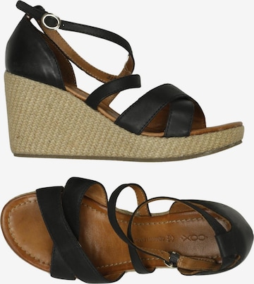 COX Sandals & High-Heeled Sandals in 39 in Black: front