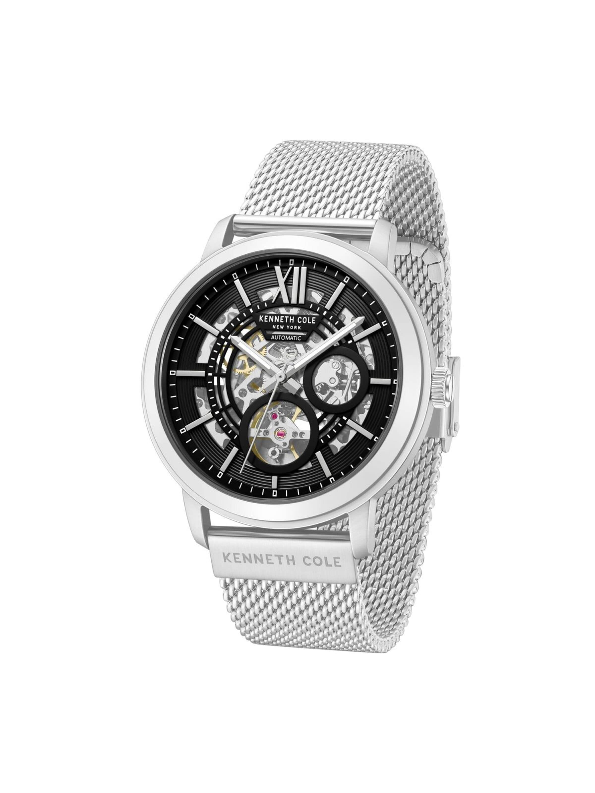 Kenneth Cole Analoguhr 'Pacific'‌‌‌‌‌‌‌‌‌‌ in Schwarz