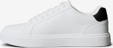 Calvin Klein JeansNiske tenisice - bijela boja: prednji dio