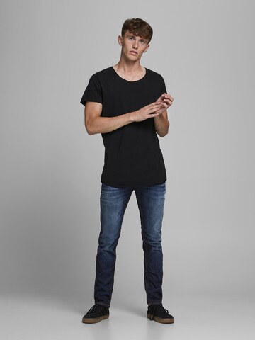 JACK & JONES Slimfit Jeans 'Tim' in Blau