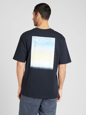 T-Shirt 'KOLT' Only & Sons en noir : devant