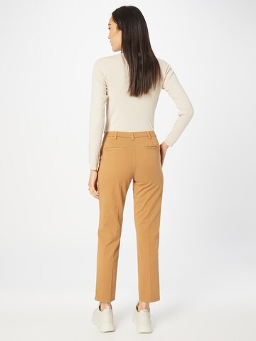Regular Pantalon à plis UNITED COLORS OF BENETTON en beige