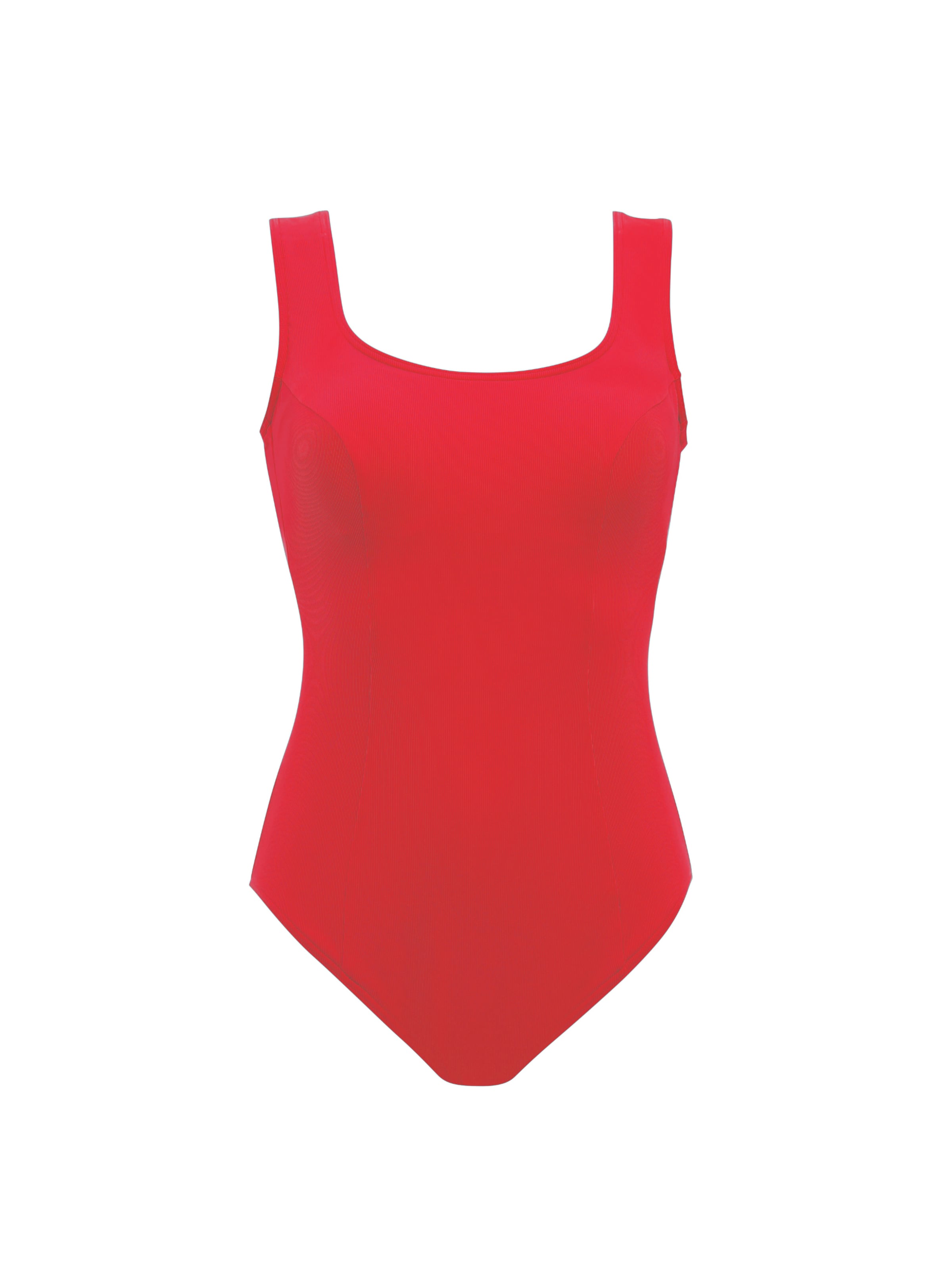 VIVID Bustier Strój kąpielowy w kolorze czerwony: przód