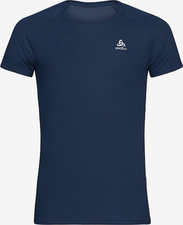 T-Shirt fonctionnel ODLO en bleu : devant