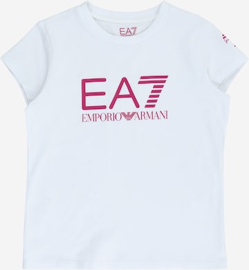 EA7 Emporio Armani Shirt in Wit: voorkant