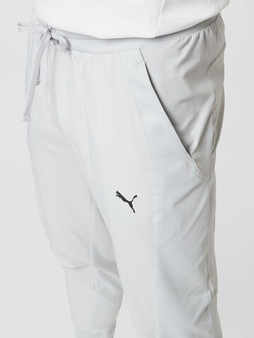 Tapered Pantaloni sport 'Studio' de la PUMA pe gri