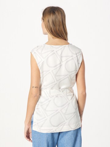 Camicia da donna di Calvin Klein in bianco