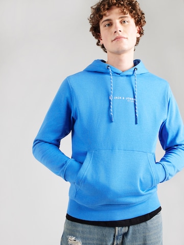 JACK & JONES - Sweatshirt 'JJSKI' em azul: frente