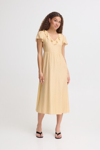 ICHI - Vestido en amarillo