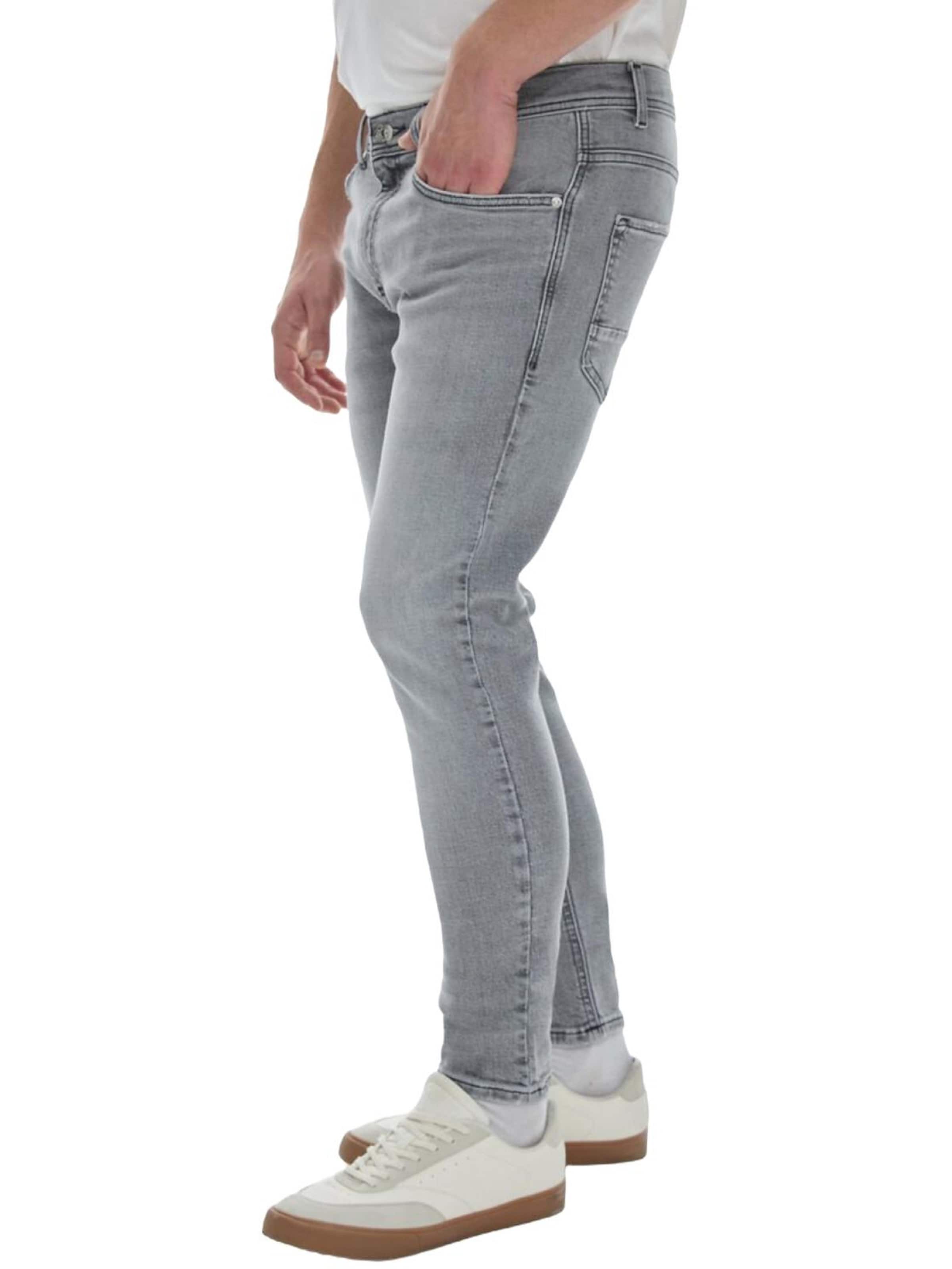 LTB Jeans - Skinny Vaquero 'LTB Jeans Jumy Skinny Leg Mid Waist Jeanshose' en gris