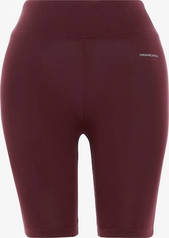Organication Leggings in Rot: Vorderseite