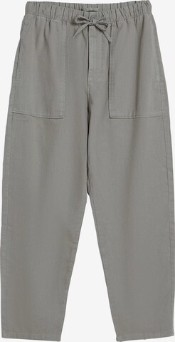 Loosefit Pantaloni di Bershka in grigio: frontale