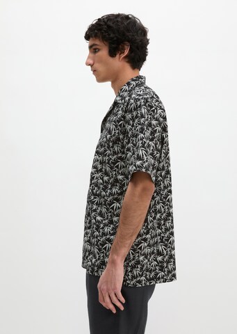 Marc O'Polo Regular Fit Hemd in Schwarz
