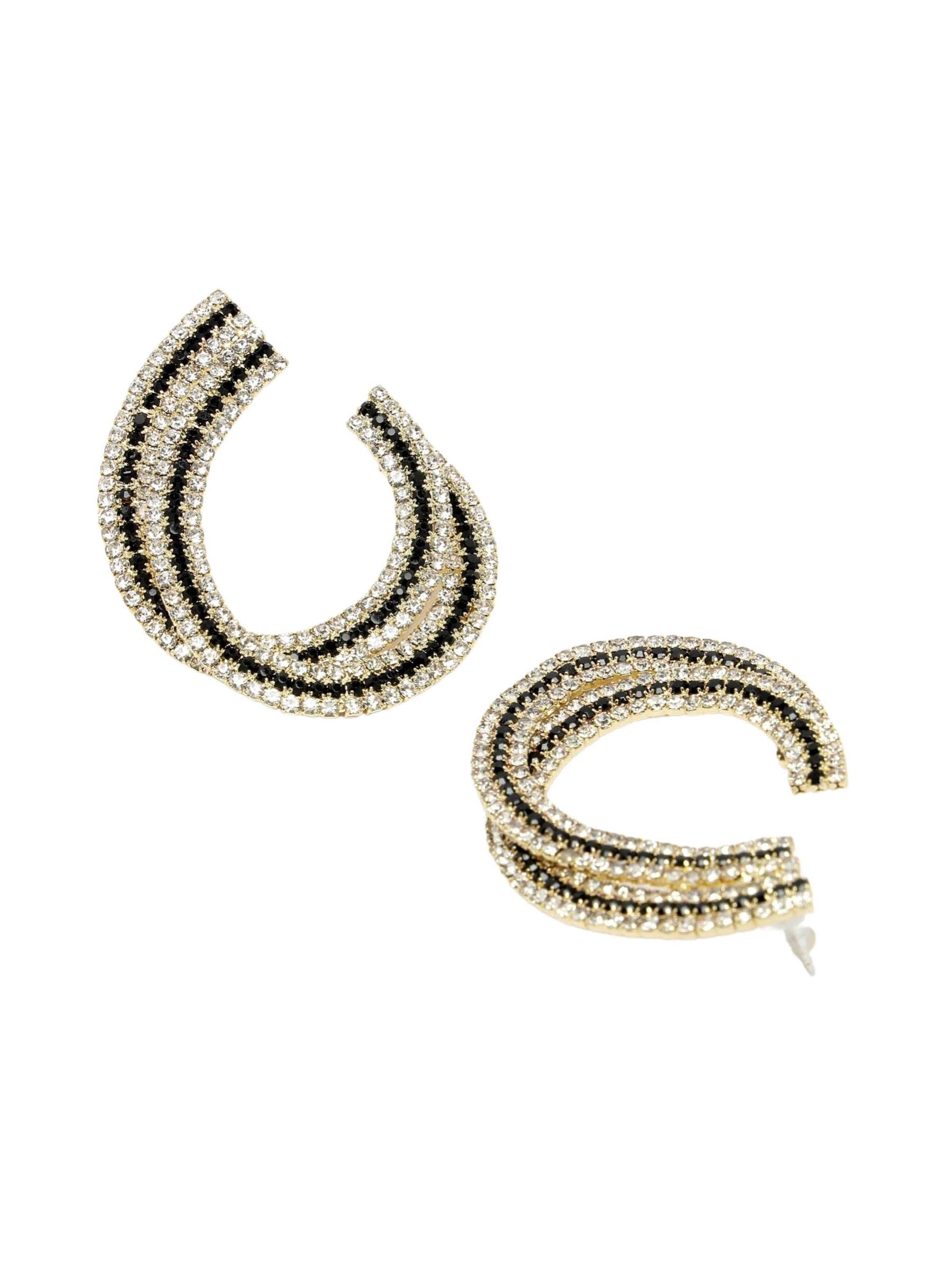 Boucles d'oreilles 'Giuliama' AVANT-GARDE PARIS en blanc