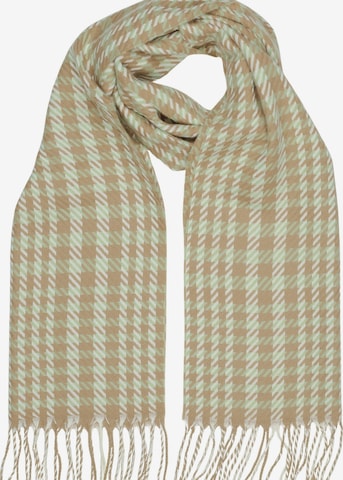 COLLEZIONE ALESSANDRO Scarf 'Inverno' in Green: front
