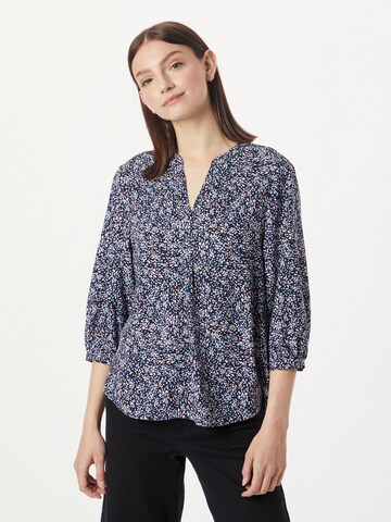 s.Oliver - Blusa em azul: frente